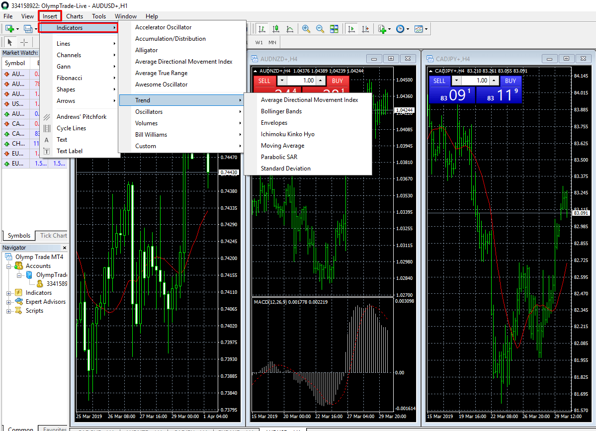 A Complete Guide to using MetaTrader 4 (MT4) with Olymp Trade A Complete Guide to using MetaTrader 4 (MT4) with Olymp Trade