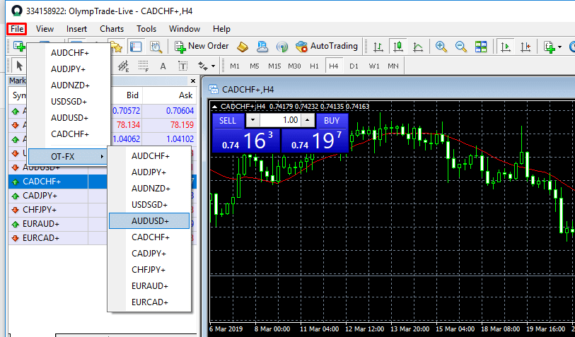 A Complete Guide to using MetaTrader 4 (MT4) with Olymp Trade A Complete Guide to using MetaTrader 4 (MT4) with Olymp Trade