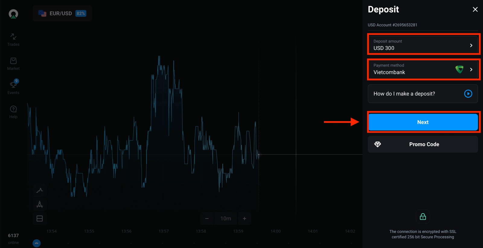 วิธีฝากเงินใน Olymptrade ผ่านการโอนเงินผ่านธนาคาร วิธีฝากเงินใน Olymptrade ผ่านการโอนเงินผ่านธนาคาร