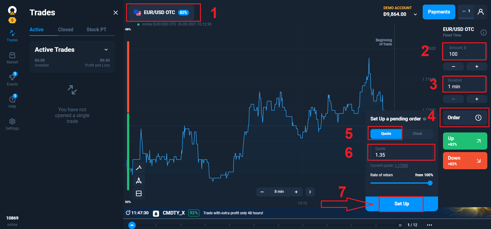 Como fazer login e começar a negociar na Olymptrade