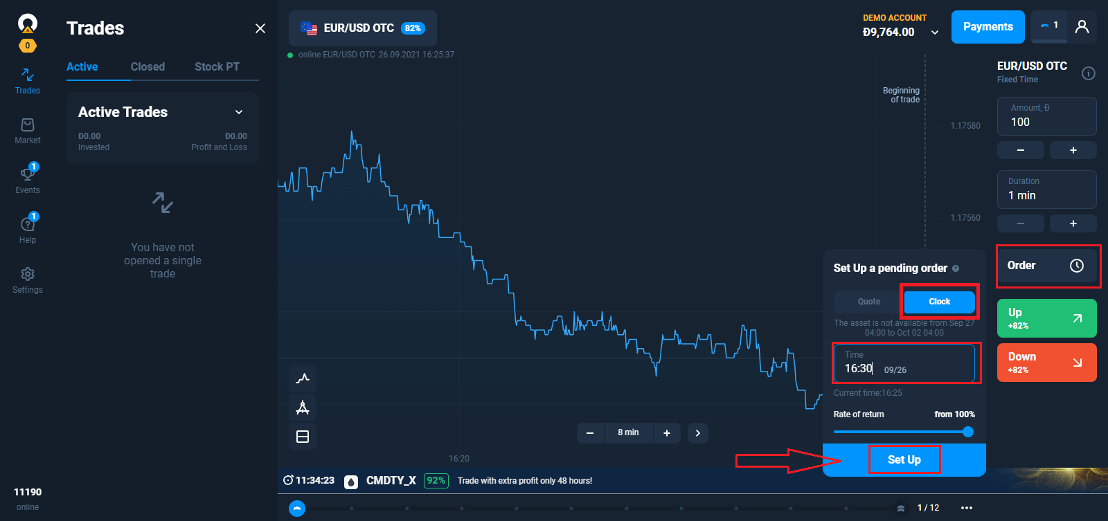 Como fazer login e começar a negociar na Olymptrade