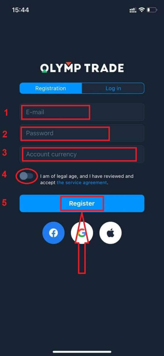 How to Open a Demo Account on Olymp Trade How to Open a Demo Account on Olymp Trade