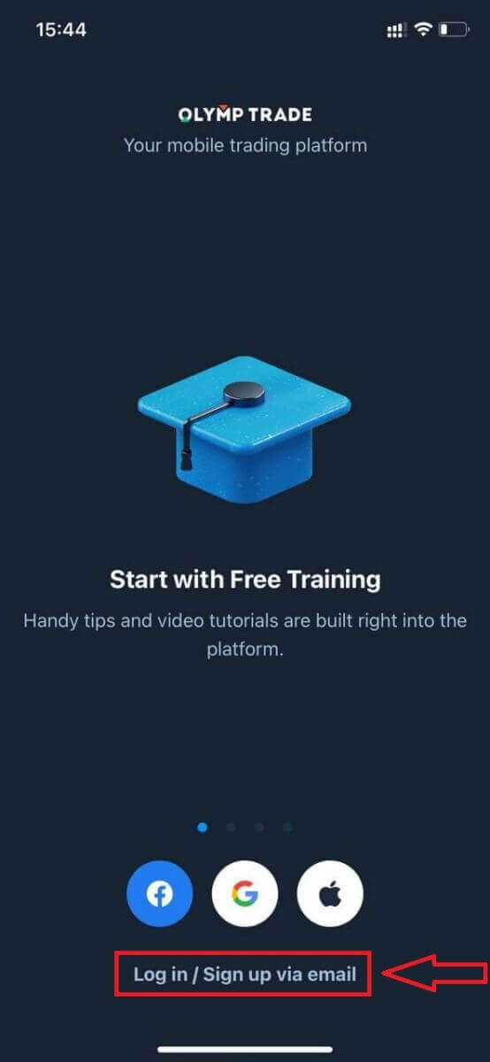 Olymptrade-д хэрхэн арилжааны данс нээж, бүртгүүлэх вэ