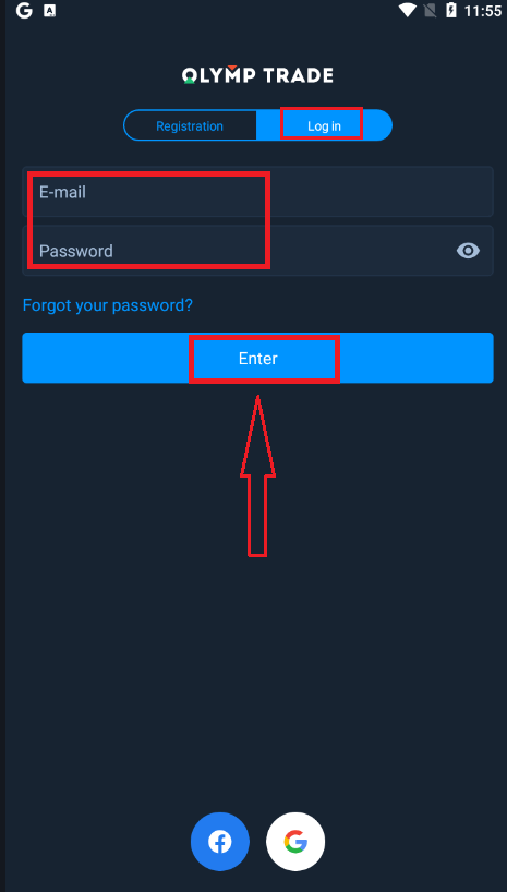 How to Sign Up and Login Account in Olymptrade