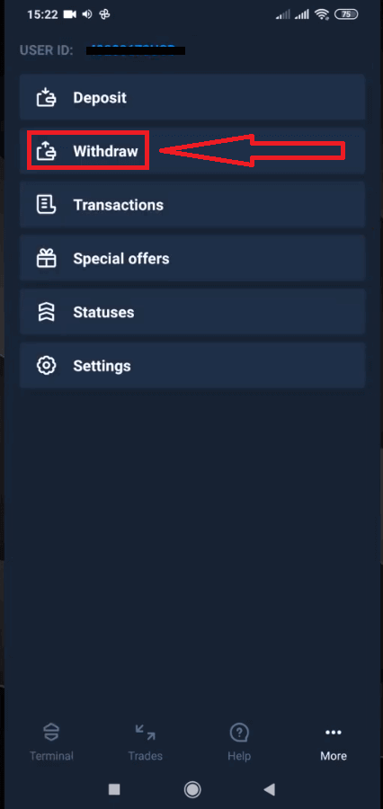 How to Withdraw Money from Olymptrade