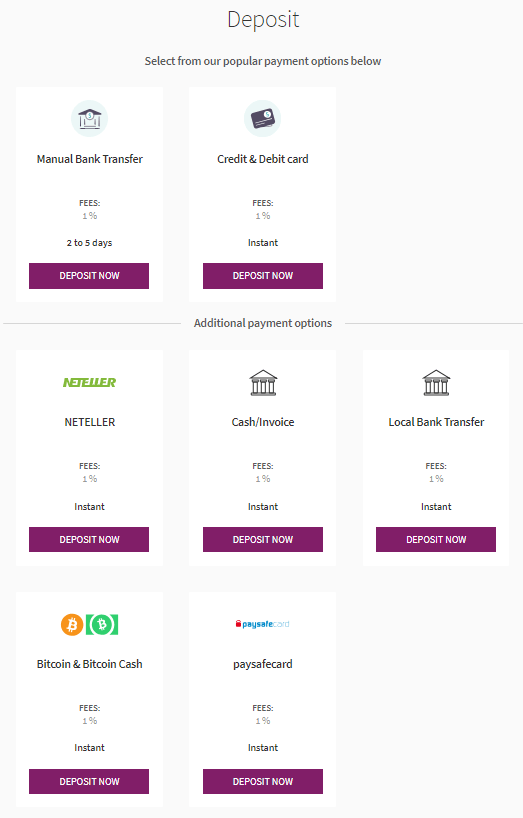 الإيداع والسحب من Olymptrade باستخدام محفظة Skrill الإلكترونية: الخطوات والحدود الإيداع والسحب من Olymptrade باستخدام محفظة Skrill الإلكترونية: الخطوات والحدود