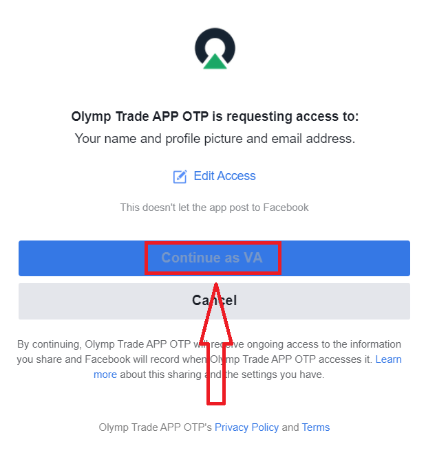 Proces logowania i weryfikacji konta Olymptrade